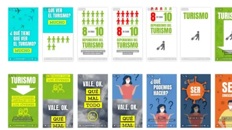 La segunda fase de la campaña “Qué bien se está sin turistas… ¿seguro?” está dirigida al público joven