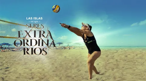 Imagen de la campaña "Las Islas de los Seres Extraordinarios" de Islas Canarias
