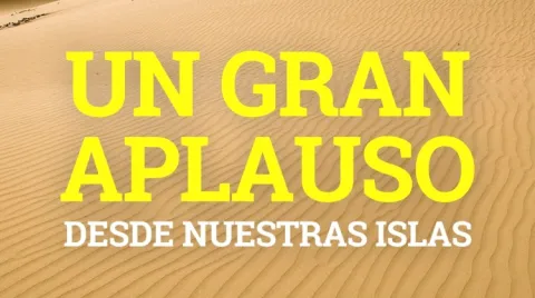 Imagen de una de las acciones de Islas Canarias durante la crisis sanitaria del coronavirus