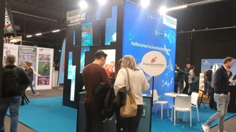 Islas Canarias en la feria de buceo Duikvaker en Países Bajos
