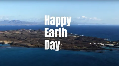 New landscape created by La Palma eruption features prominently in Canary Islands action to celebrate Earth Day