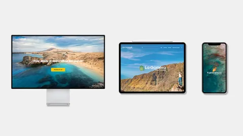Las webs de La Gomera y Fuerteventura se integran en el portal del destino Islas Canarias