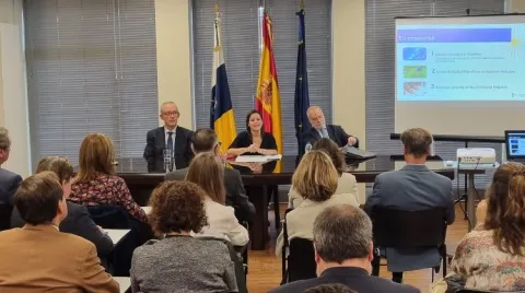 Presentación en Bruselas de la I Convención Europea de Islas Turísticas