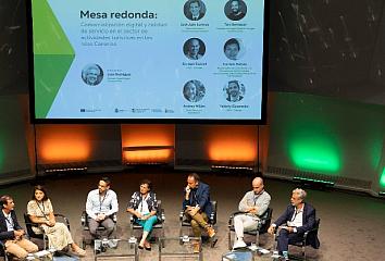 Mesa redonda del “Encuentro de innovación: retos y oportunidades en la comercialización online de experiencias turísticas” 