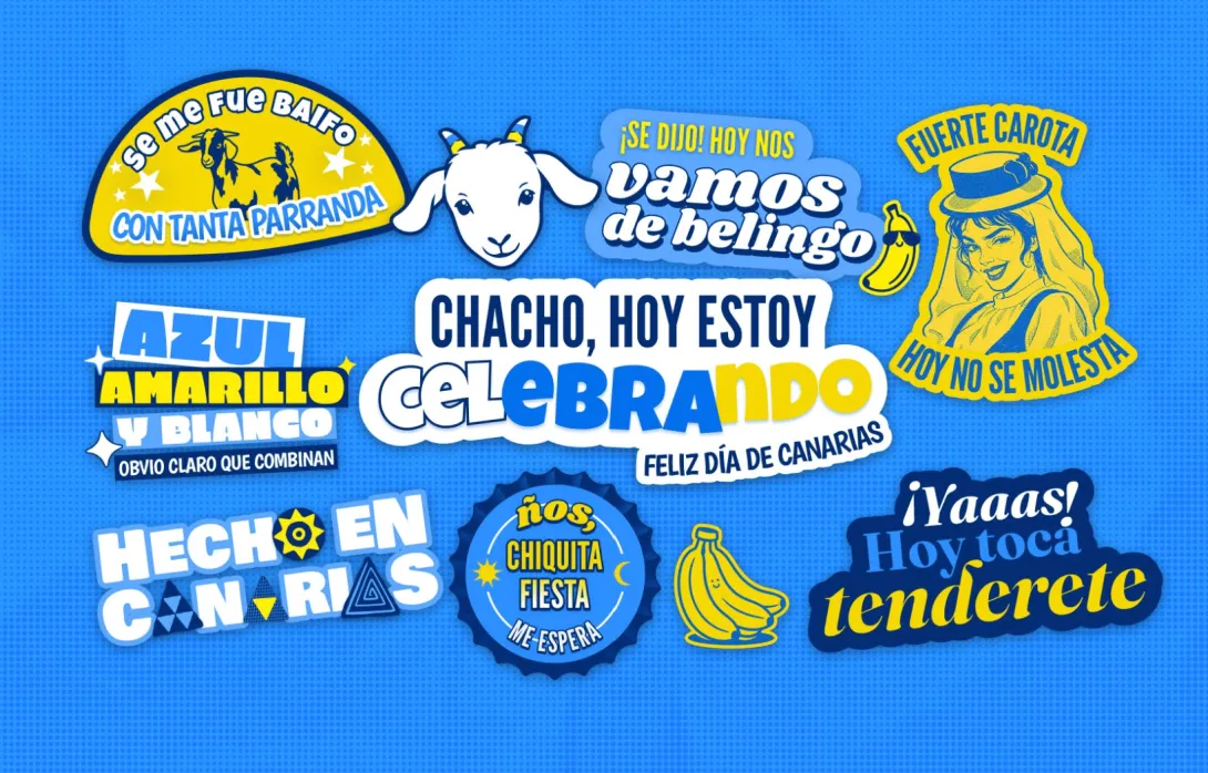 stickers turismo de islas canarias