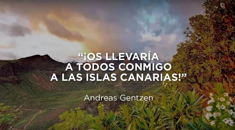 Gracias Tierra, de corazón. Islas Canarias