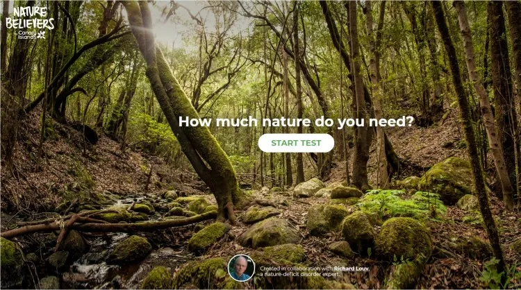 Nature Believers, one of the campaigns by Islas Canarias developed in January and February 2020