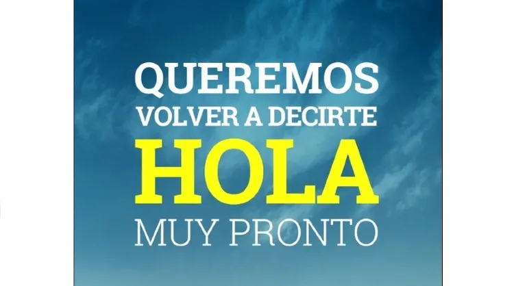 Imagen de la nueva campaña “Hasta pronto”, Islas Canarias